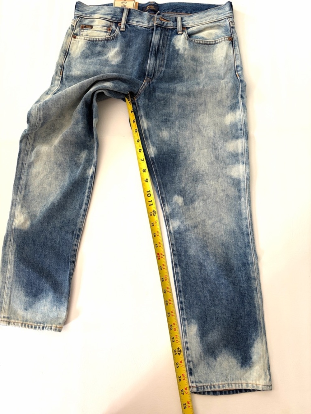 Polo Ralph Lauren Women’s Jeans Avery Boyfriend Jeans Rope Dyed NWT size 29 - Picture 7 of 14